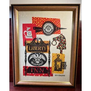 Vintage 70er Liberty Inn Stillleben von Bev Edwards 12 x 16" Kunstdruck - Bild 1 von 7
