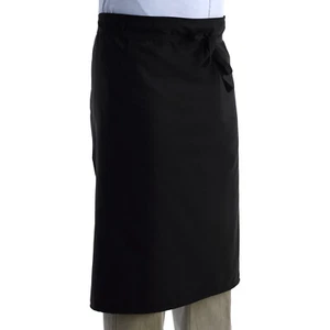 Delantal Cintura Negro Poliéster Unisex Restaurante Camarero Servidor 1 o 5 Largo Pinny - Imagen 1 de 4