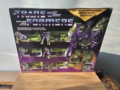 Devastator Transformers G1 6 Decepticons ii - Immagine 1 di 4