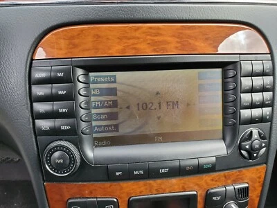 2003-2004-2005-2006 MERCEDES-BENZ W220 S430 S500 收音机导航 GPS 屏幕 — 第 1/4 张图片