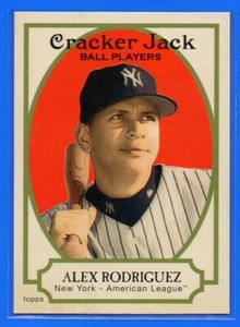 2005 (YANKEES) Topps Cracker Jack #3A Alex Rodriguez Portrait