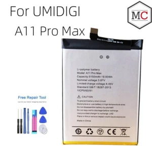 Batterie NEUVE haute qualité pour téléphone portable intelligent UMIDIGI A11 PRO MAX - Photo 1 sur 6