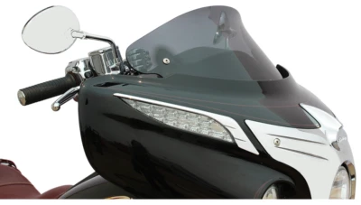 Klock Werks Dark Smoke Flare 10" Windshield Indian Chieftain Roadmaster - Image 1 of 2