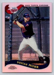 2002 Topps Chrome Traded Refractors #T9 Dustan Mohr (ref 198885) - Picture 1 of 2