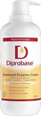 Diprobase Advanced Eczema Cream 500ml - NEW