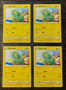 4x Electrike 051/185 Pokemon card Vivid Voltage common NM - Picture 1 of 1