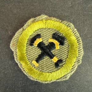 Parche de colección 1952-1960 BSA Boy Scouts of America insignia de mérito tipo E - Imagen 1 de 5