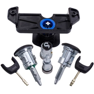 DOOR KEYS LOCK SET KEYS FOR FORD TRANSIT MK7 2006 2007 2.4 2.2 6C1A-V22050-XB - Picture 1 of 8