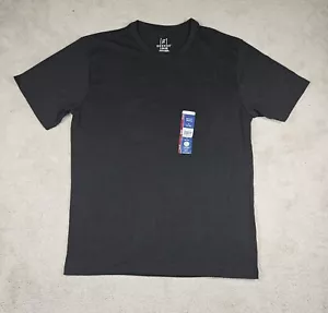 George Men’s Crew Neck Short Sleeve Tee - Size S (34-36) Black - NEW - Picture 1 of 8