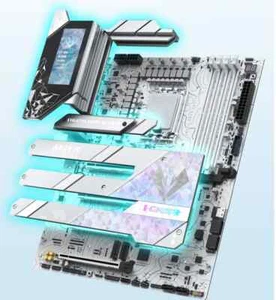 Placa madre MAXSUN MS-iCraft Z890 Arctic DDR5 ATX LGA1851 - Imagen 1 de 9