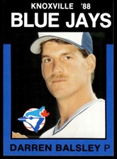 1988 Best Knoxville Blue Jays Darren Balsley Knoxville Blue Jays #10