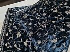 Embroidery Black Velvet shawl chaddar designs Great for Winter
