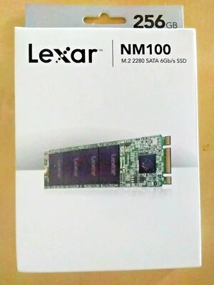 LEXAR NM100 M.2 2280 SATA 6GB/S SSD - Image 1 of 4