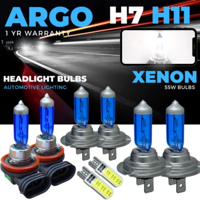 Fits VW Beetle Xenon White 55w 2005-2011 Hid Led Fog Side Light Headlight Bulbs - Image 1 of 4