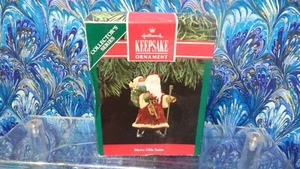 Hallmark Keepsake Ornament 1991 Merry Olde Santa 2nd in Collectors Series NIB - Picture 1 of 3
