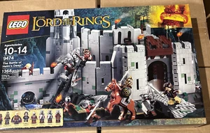 Lego 9474 The Lord of the Rings The Battle of Helm's Deep 1368pcs SEALED - Afbeelding 1 van 9
