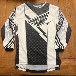 Fly Racing F-16 Long Sleeve Shirt Size Youth M Motocross Dirt Bike - Picture 1 of 7