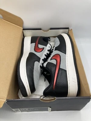 Nike Air Force 1 Low Premium Spiridon 2008 Rojo Gris Negro Talla 11.5 Hombres CLÁSICOS Foto 1 de 4