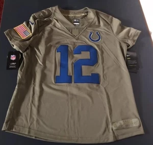Indianapolis Colts Andrew Luck Salute To Service Jersey Womens Size M NFL NWT - Picture 1 of 7