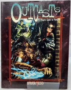 1995 TWoD Outcasts: A Players Guide to Pariahs RPG Role Play Game Book WW3065 - Imagen 1 de 10