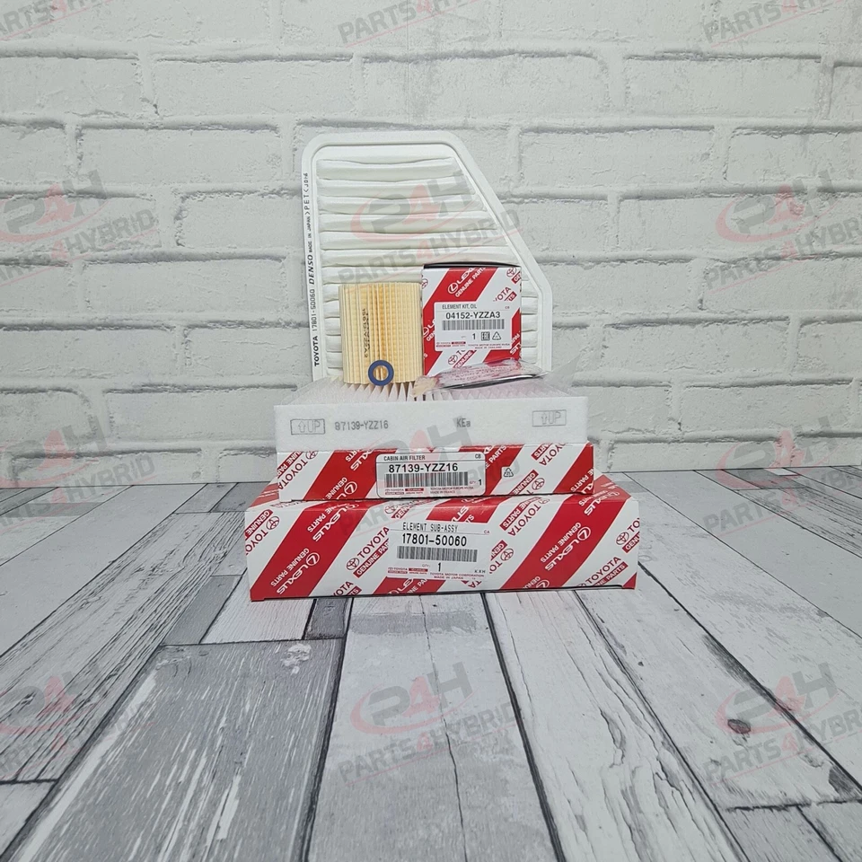 GENUINE LEXUS GS300 SERVICE FILTERS GRS190 3.0L 2005-2011 OIL FILTER AIR & CABIN - Image 1 of 1