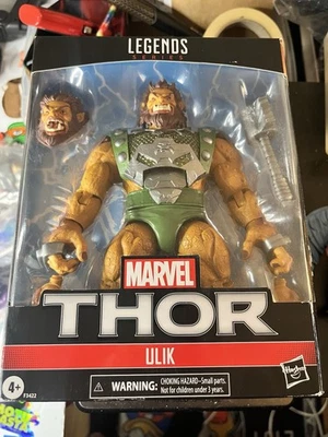 FIGURA DE LUJO DE THOR ULIK LEYENDAS DE MARVEL EXCLUSIVA DE WALMART Foto 1 de 2