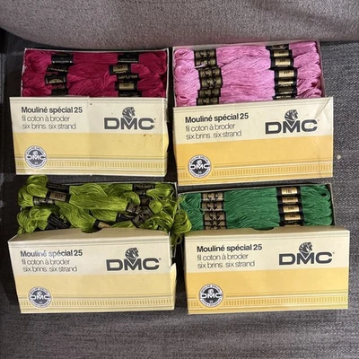 4 BoxesDMC Mouline Special 25 Embroidery Floss 8M - Image 1 of 4