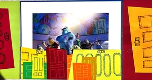 Disney Matte 14x11 Lithographs x4 "MONSTERS, INC" LN - Picture 1 of 7