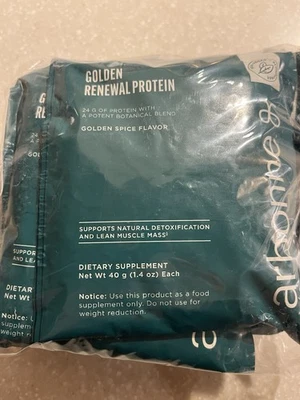 Arbonne Golden Renewal Protein 7 Pack - Image 1 of 3