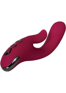 Evolved Red Dream wiederaufladbarer Silikon Rabbit Vibrator - Bild 1 von 5
