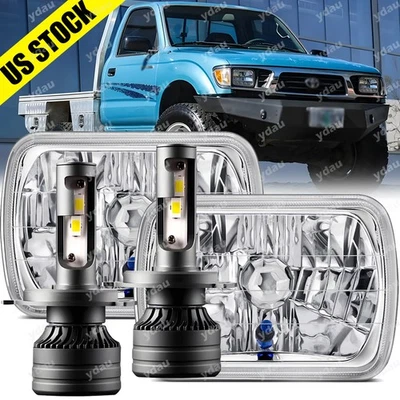 Kit de conversión de faros 7x6 5x7 con bombillas LED para Toyota Supra A70 1986-1992 Foto 1 de 4