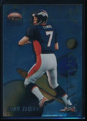 1998 Topps Stars John Elway #G8 Galaxy Silver #'d 39/75 - Image 1 of 2