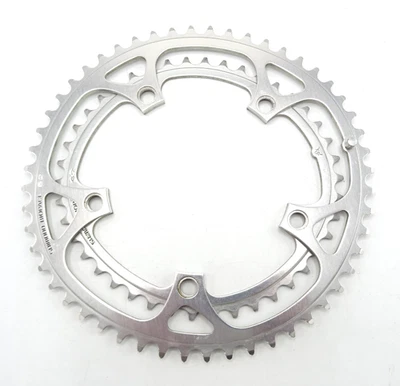 Vintage 90s Shimano Dura-Ace 600 Road Bike BioPace Chainring Set 52/42 SH495-S10 - Image 1 of 4