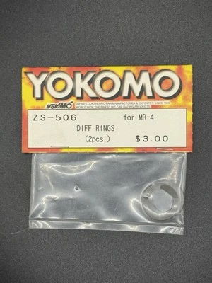 Yokomo ZS-506 Differential Rings (2) Fits MR-4 Touring Car - Image 1 of 2