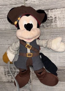 Fluch der Karibik Disney Parks Jack Sparrow Plüsch Kapitän Stofftier Kind - Bild 1 von 7