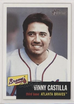 2002 Topps Heritage Vinny Castilla #242 - Image 1 of 2