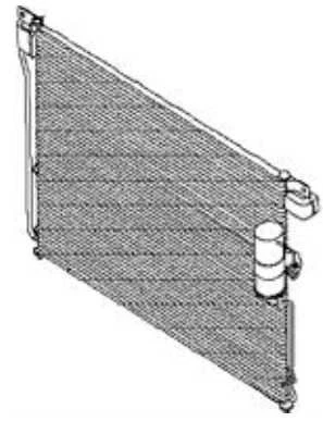 CONDENSADOR DE AIRE ACONDICIONADO NISSAN MAXIMA 2009-2014 Foto 1 de 4