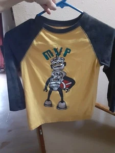 Yellow Boys Mvp Shirt Mix And Match Size 10 - Picture 1 of 2
