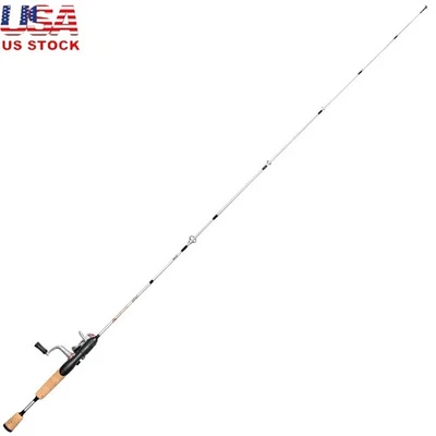 5ft Spinning Fishing Rod & Reel Combo Ultra Light 1000 Size Freshwater New - Image 1 of 4
