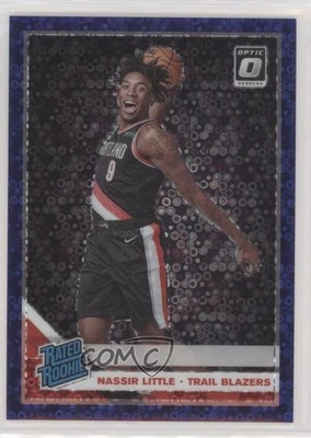 2019-20 Donruss Optic Rated Fast Break Purple Prizm /95 Nassir Little Rookie RC - Image 1 of 2