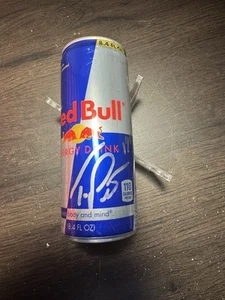 Travis Pastrana Signed Autographed Red Bull Can Motocross - Picture 1 of 2