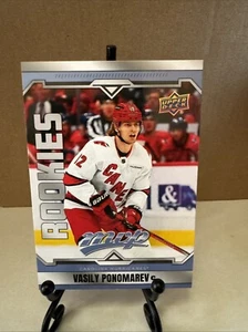 2024-25 Upper Deck MVP Rookie Vasily Ponomarev RC Carolina Hurricanes #241 SP - Picture 1 of 2