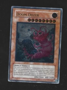 Yugioh Card Doom Dozer SOI-EN024 ULTIMATE RARE - LP - Picture 1 of 1