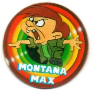 MONTANA MAX #69 MEGATAZO TINY TOON 1994 MEGA TAZO MATUTANO MUY LEVE DESGASTE - Imagen 1 de 2