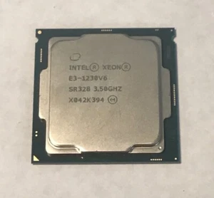 Procesador CPU de servidor Intel Xeon E3-1230V6 SR328 4 núcleos 3,5 GHz 8 MB LGA1151 - Imagen 1 de 2