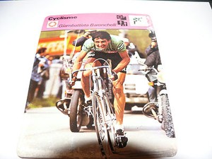 CARD CARDS: GIAMBATTISTA BARONCHELLI Cycling CYCLING 1970s 