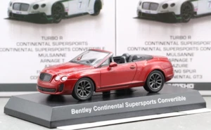 Kyosho 1/64 Bentley Collection Continental Supersports Convertible Glitter Red - Picture 1 of 4