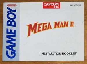 Mega Man 2  II Nintendo Gameboy manual only in good condition - Picture 1 of 1