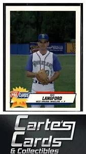 Rich Langford 1993 Fleer ProCards #2862 West Virginia Wheelers Cincinnati rojos - Imagen 1 de 2