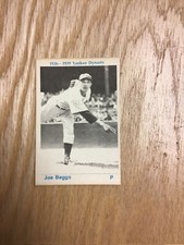 1975 TCMA Joe Beggs New York Yankees Card